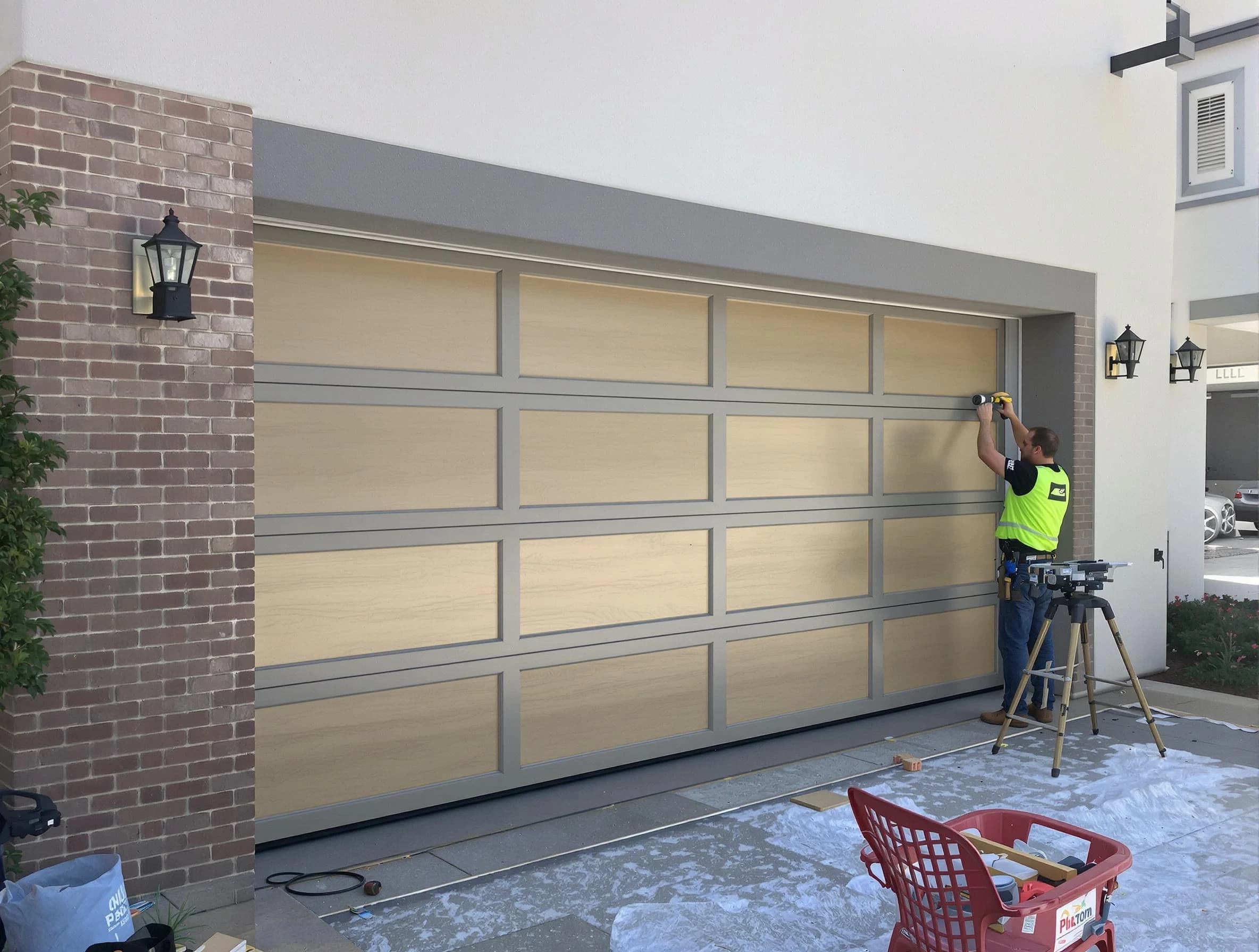 Garage door replacement service by Derby Garage Door Repair in Derby