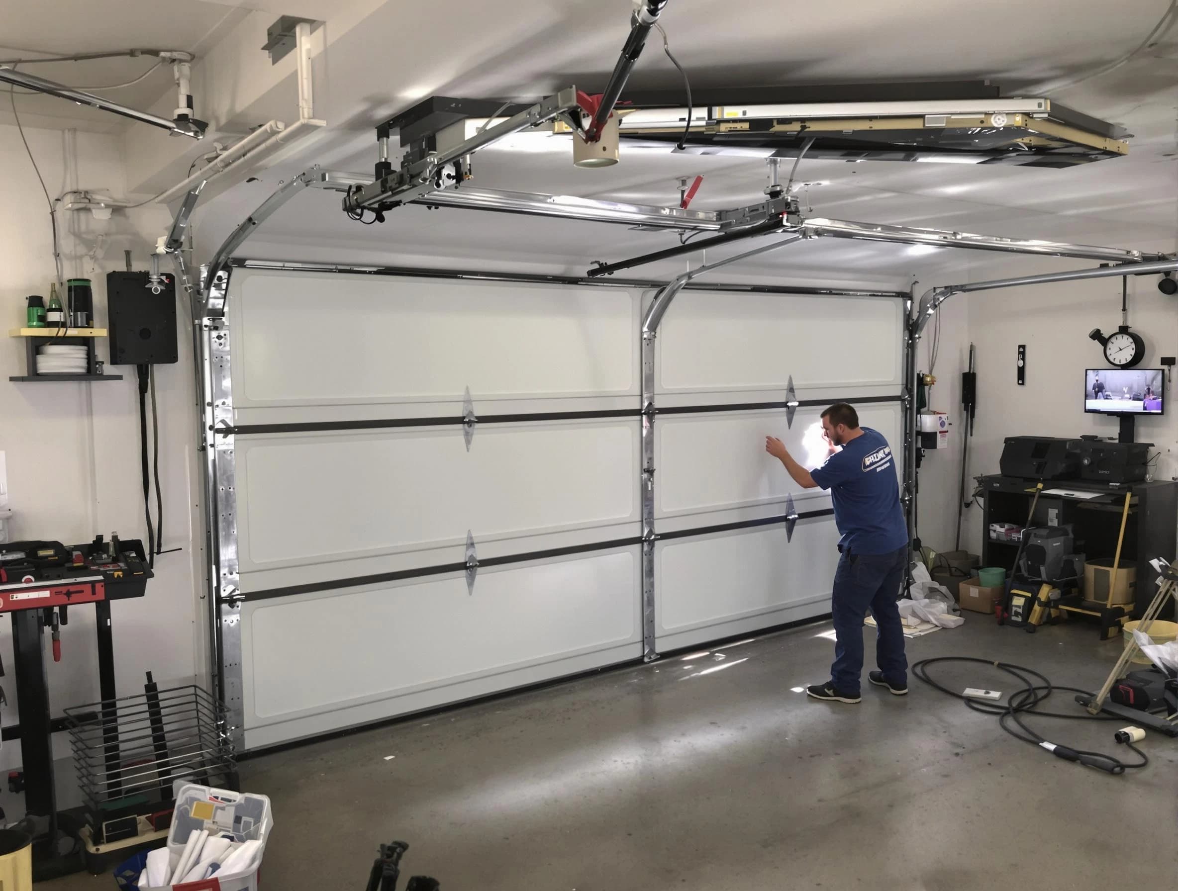 Professional garage door repair service by Derby Garage Door Repair in Derby