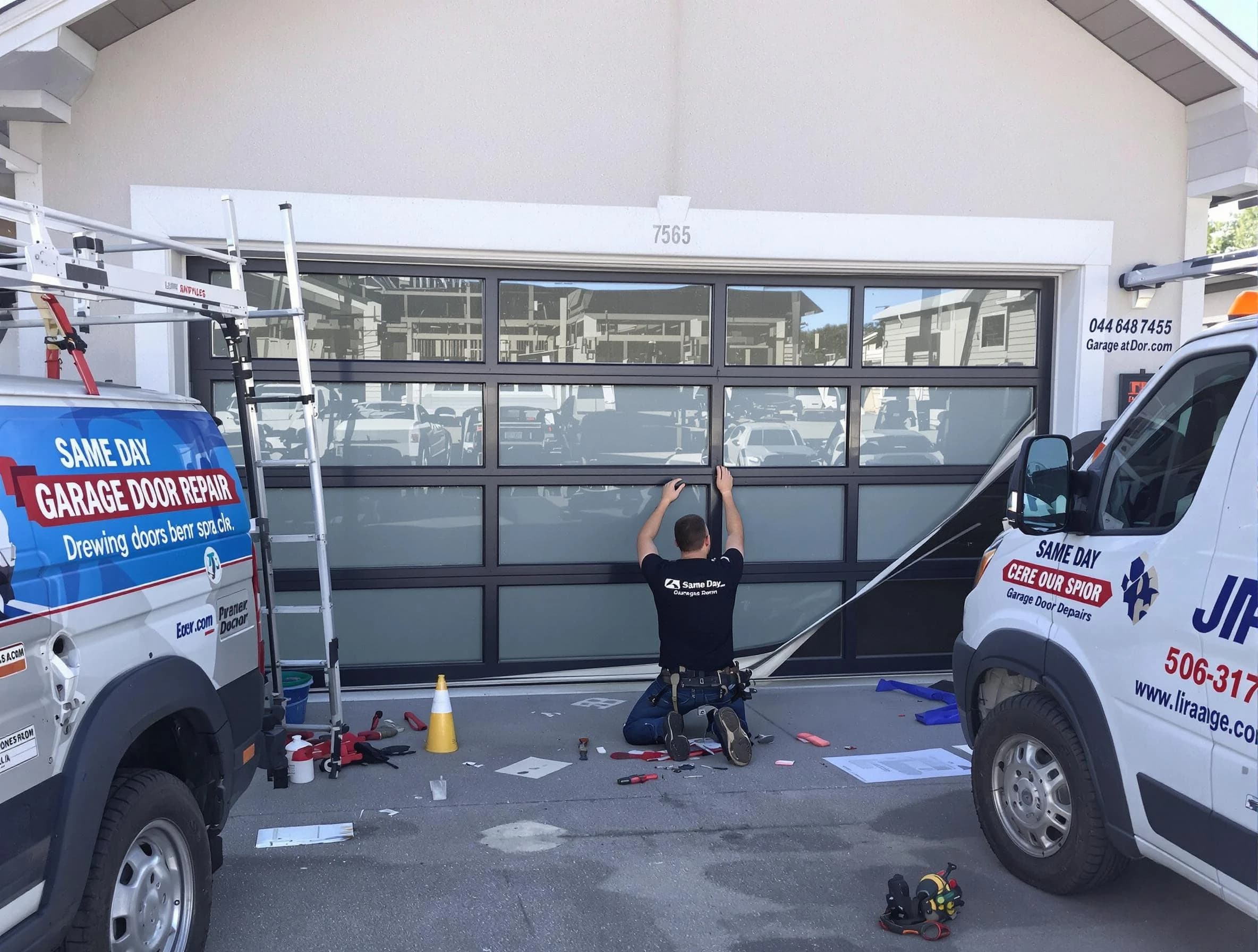 Derby Garage Door Repair providing same-day garage door repair in Derby