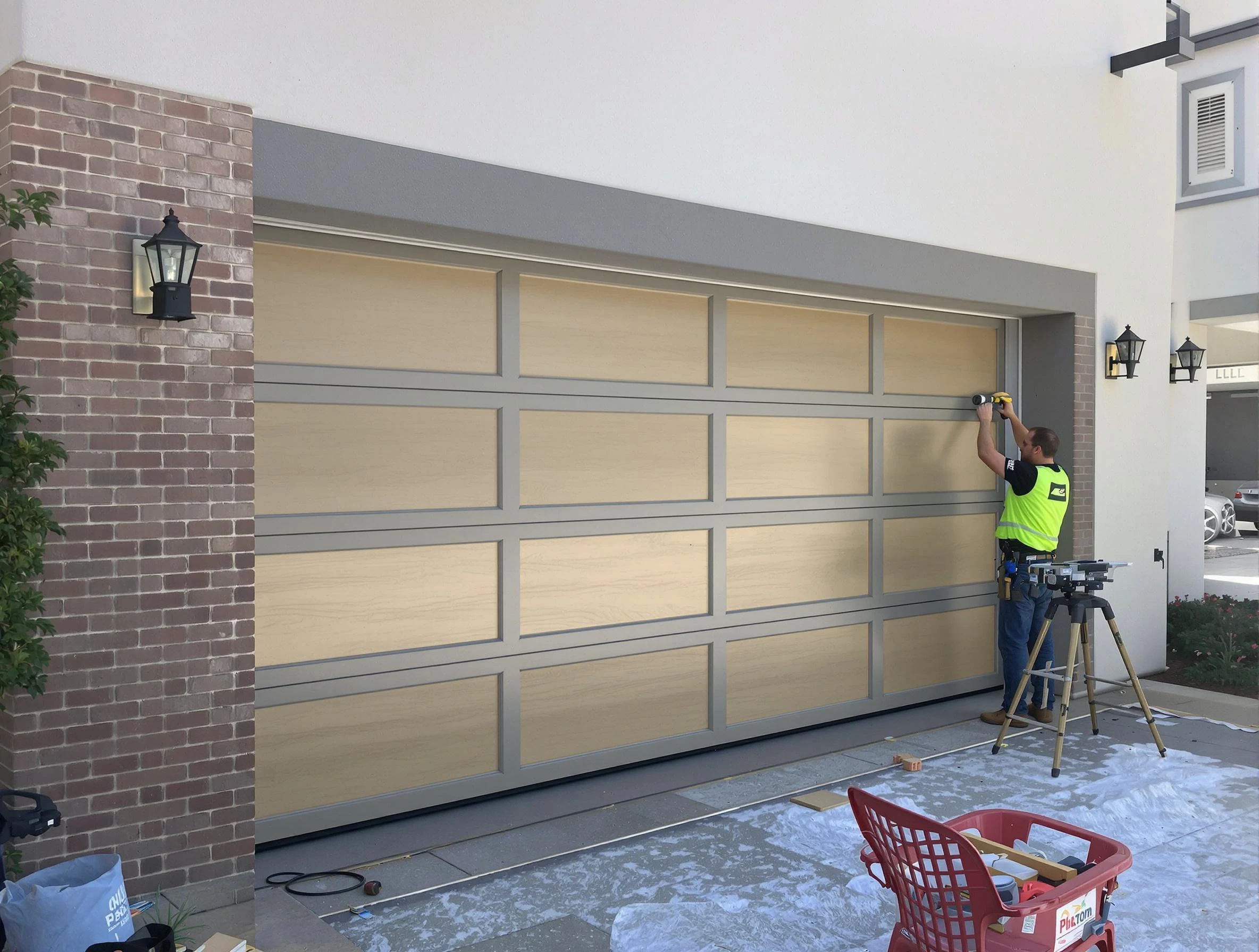 Garage door replacement service by Derby Garage Door Repair in Derby