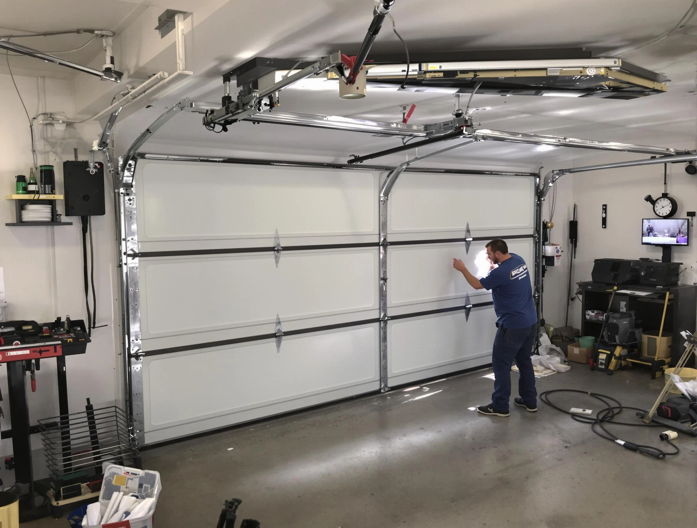 Professional garage door repair service by Derby Garage Door Repair in Derby